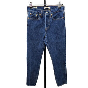 Levi's  Womens Wedgie Jeans Blue Size 24